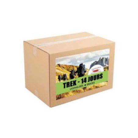 Pack Trek Vegetariano - 14 días - Liofilizados y Snacks