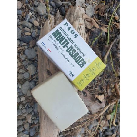 Savon solide multiusage PAOS - 100 g