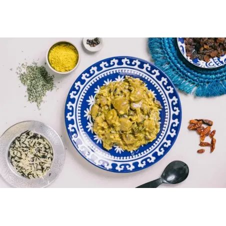 Soijaa currykastikkeessa