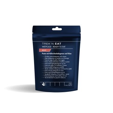 Makaron bolognese z kurczakiem i serem