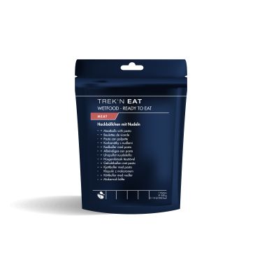 Almôndegas em molho de tomate com massa