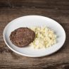 Hacksteak mit Kartoffelpüree