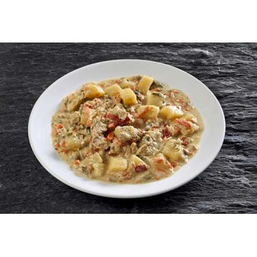 Kip curry met aardappelen