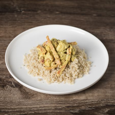 Hähnchen-Curry mit Quinoa
