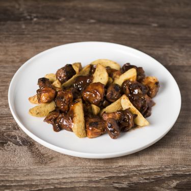 Tex-Mex med kartofler - Kylling, merguez i barbecuesauce