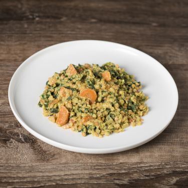 Dahl mit roten Linsen