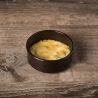 Crumble de peras com creme pasteleiro