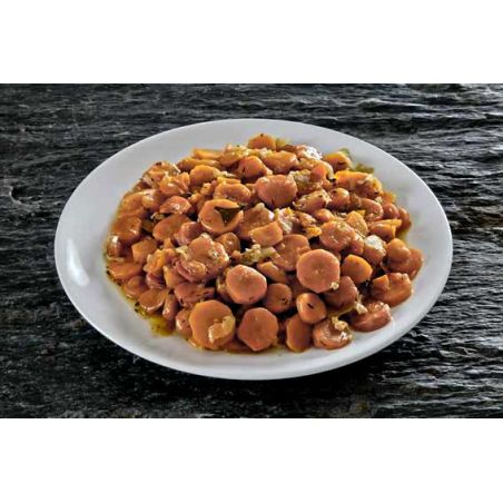 Haudutettuja porkkanoita