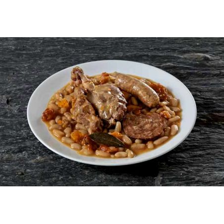 Cassoulet com coxa de pato