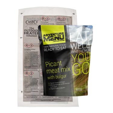 Mix speziato di carne con bulgur - Autoriscaldante