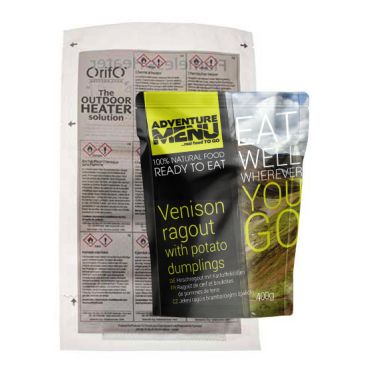 Hertenragout met aardappelballetjes - Zelfverwarmend