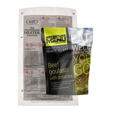 Oksekødsgullasch med kartofler - Selvvarmende