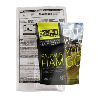 Farm Ham with Lentil Stew - Self-Heating