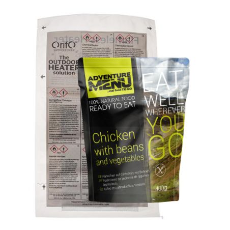 Malse kip met groentemix - Zelfverwarmend