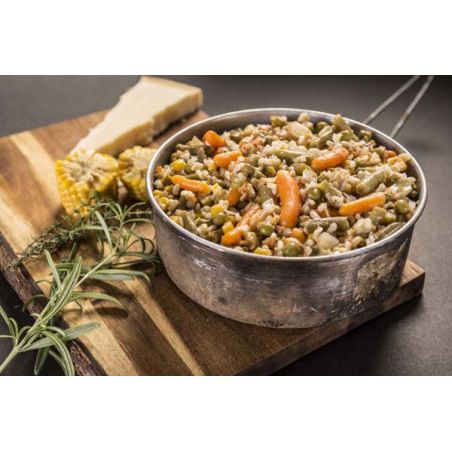 Risoto com legumes e tofu - Auto-aquecível