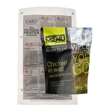 Kip met volkoren rijst en spek - Zelfverwarmend