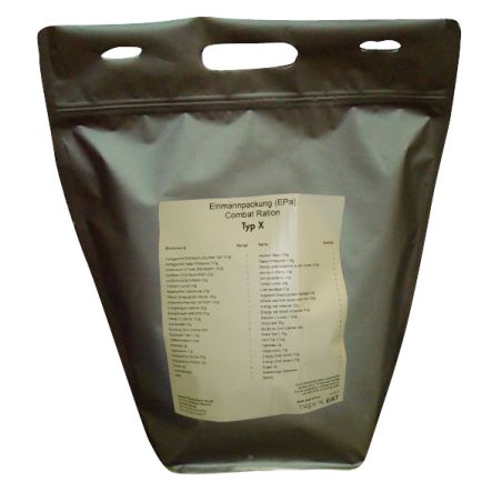 Ración liofilizada Tactical - Menú 2 - 3000 Kcal