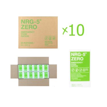 Ração de emergência NRG-5 ZERO sem glúten - 15 anos x240