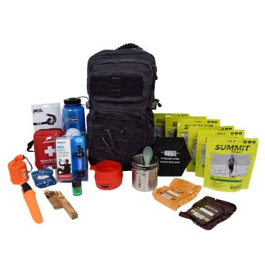 Mochila de evacuação 72H 1 pessoa - Avançado