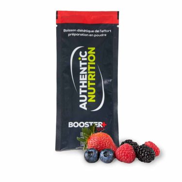 Energiedrank Authentic Nutrition Booster+ - Rode Vruchten