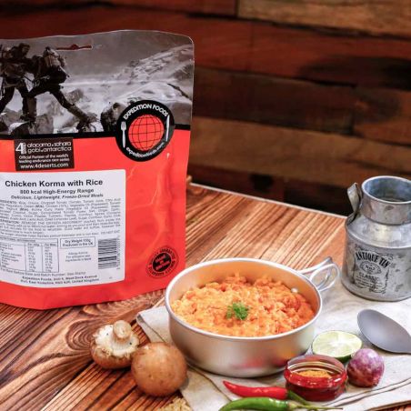 Chicken Korma with Rice - Large Format