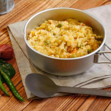 Pollo Thai al curry verde con riso - Doppia porzione