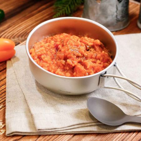 Pollo in agrodolce con riso - Formato grande