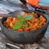Legumes tikka com arroz - Porção dupla