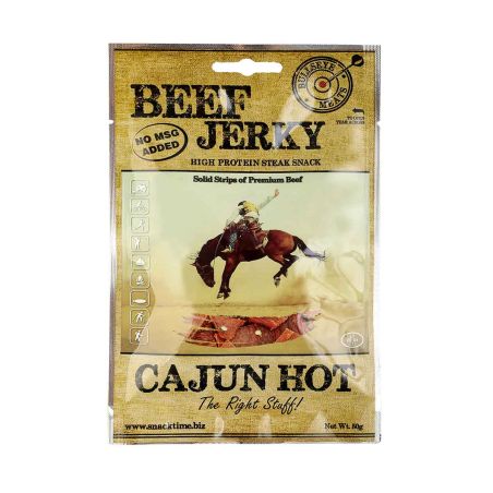 Beef Jerky - Manzo essiccato Cajun hot - 50 g