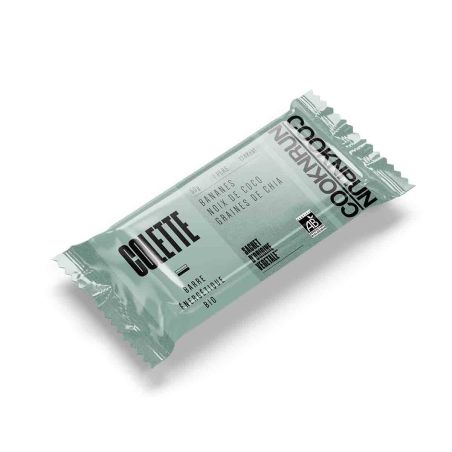 Barrita energética bio Colette - Plátanos, semillas de chía, coco