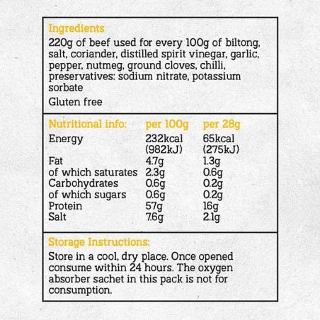 Biltong - Original Dried Beef - 25 g