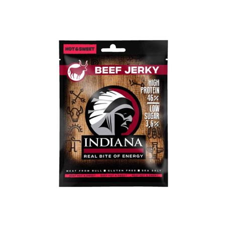 Beef Jerky - Getrocknetes Rindfleisch HotSweet - 25 g - MHD 12/2024