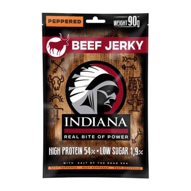 Beef Jerky - Ternera seca Peppered - 90 g