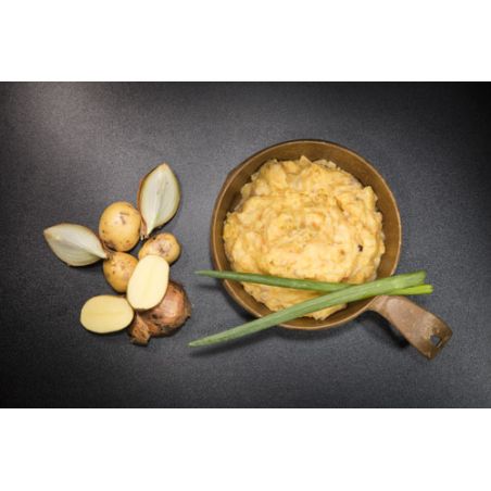 Puré de patatas con bacon