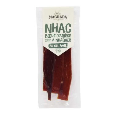 NHAC - Getrocknetes Rindfleisch aus Ariège mit Rauchsalz - 30 g