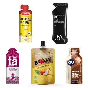 Selección - 5 mejores ventas - Geles energéticos