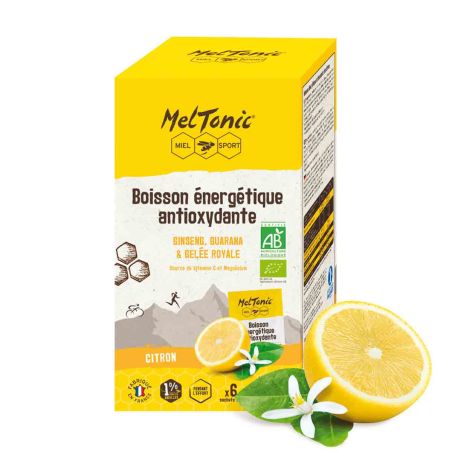 Bebida energética antioxidante biológica Meltonic x 6 sticks - Limão