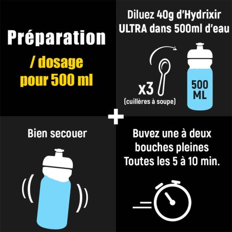 Hydrixir Ultra Overstim.s - 400 g - Té melocotón