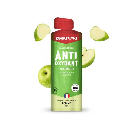 Gel Antioxydant Overstim.s - Electrolitos - Manzana verde