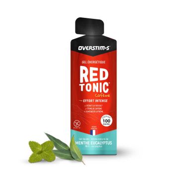 Gel Red tonic Overstim.s - Esforço intenso - Hortelã, eucalipto