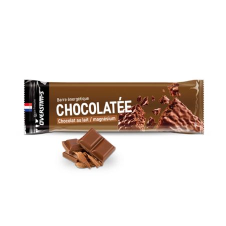 Barra de chocolate Overstim.s - Chocolate con leche, magnesio