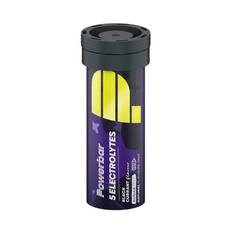 Tubo de pastilhas de eletrólitos Powerbar - Groselha preta