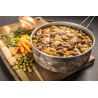 Saftig kyckling på grönsaksbädd