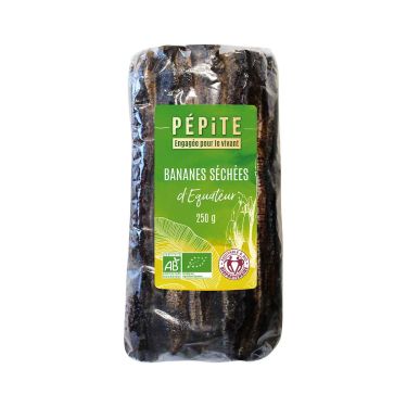 Bananas desidratadas biológicas