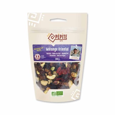 Mieszanka Orientalna - Suszone owoce bio - 200 g