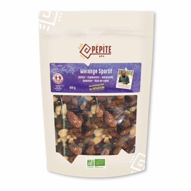 Sports Mix - Organic dried fruits - 600 g