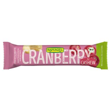 Organic cranberry cashew bar