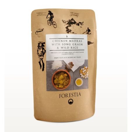 Kurczak madras z ryżem długoziarnistym i dzikim