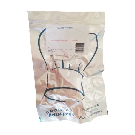 Brownie chocolate con leche, pepitas de chocolate blanco - DLUO 12/2024