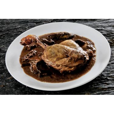 Duck with porcini mushrooms